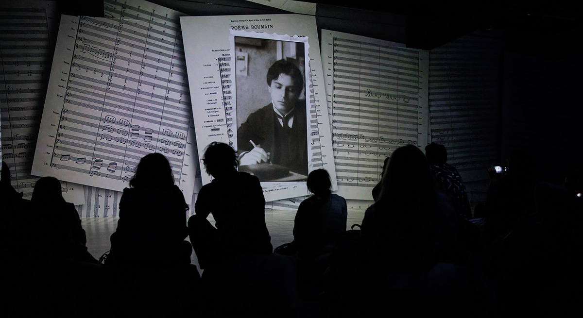 George Enescu - Poema Română: Immersive Experience - Ziua Enescu celebrată la Muzeul MINA de către festivalul care îi poartă numele