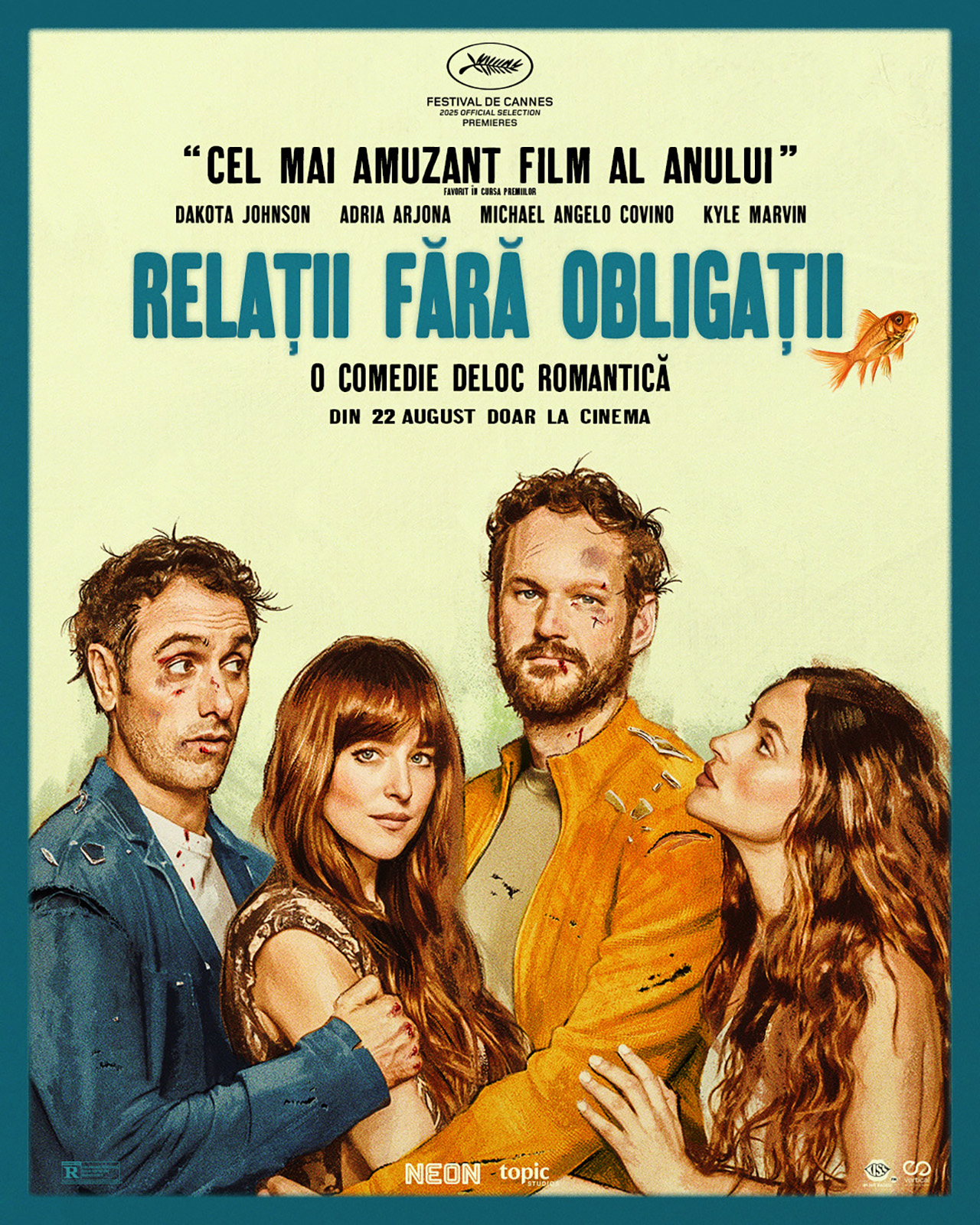 Canicula se tratează cu „Relații fără obligații” din 22 august doar la cinema