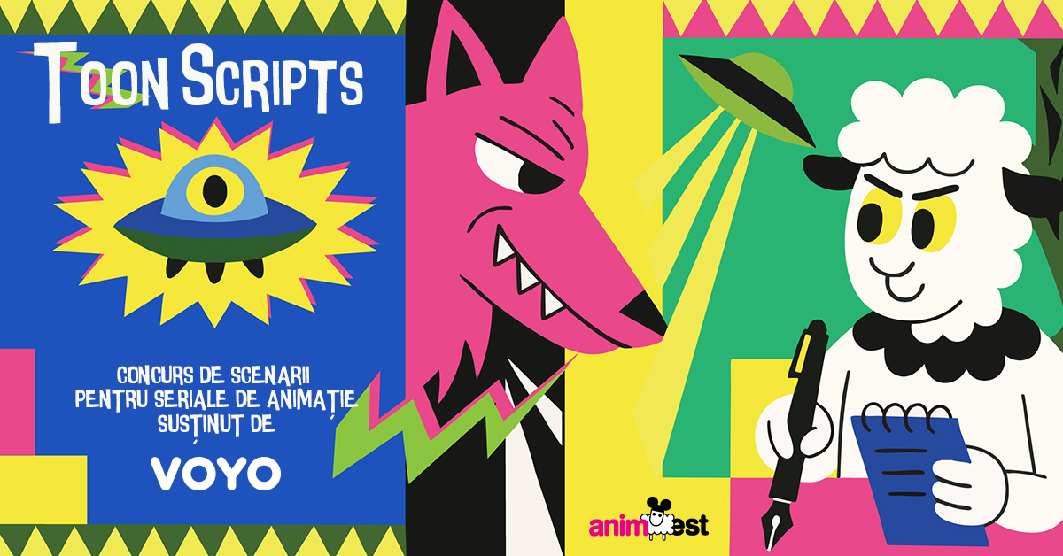 Animest.20: s-au deschis &icirc;nscrierile pentru TOON SCRIPTS și PITCH, PLEASE!