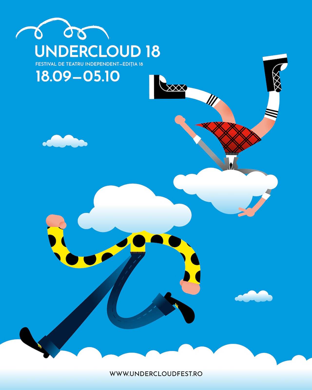 UNDERCLOUD 18 - 18 ani, &icirc;n 18 zile, &icirc;n 18 locații de pe Calea Griviței