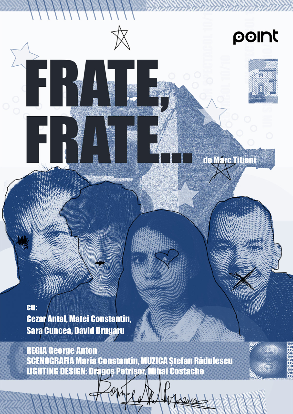 POINT redeschide stagiunea cu două premiere semnate de debutanți în dramaturgie