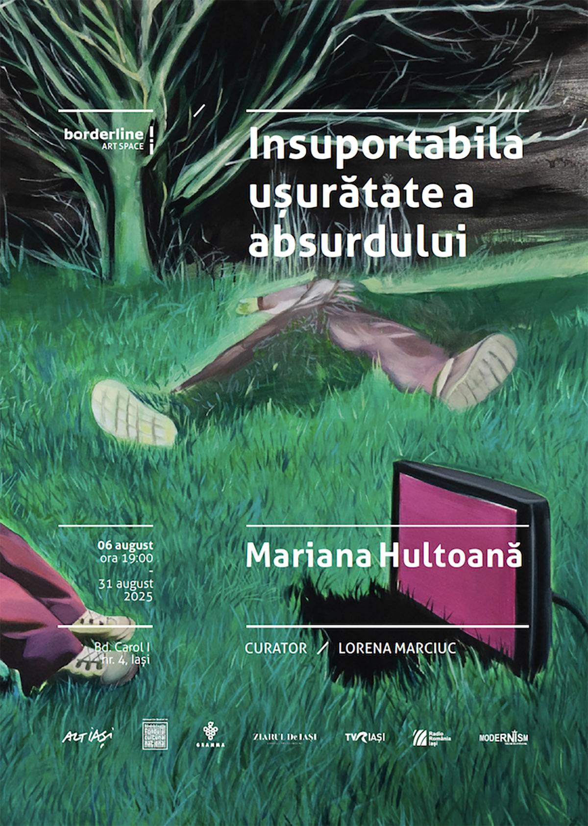 Insuportabila ușurătate a absurdului, expoziție de Mariana Hultoană