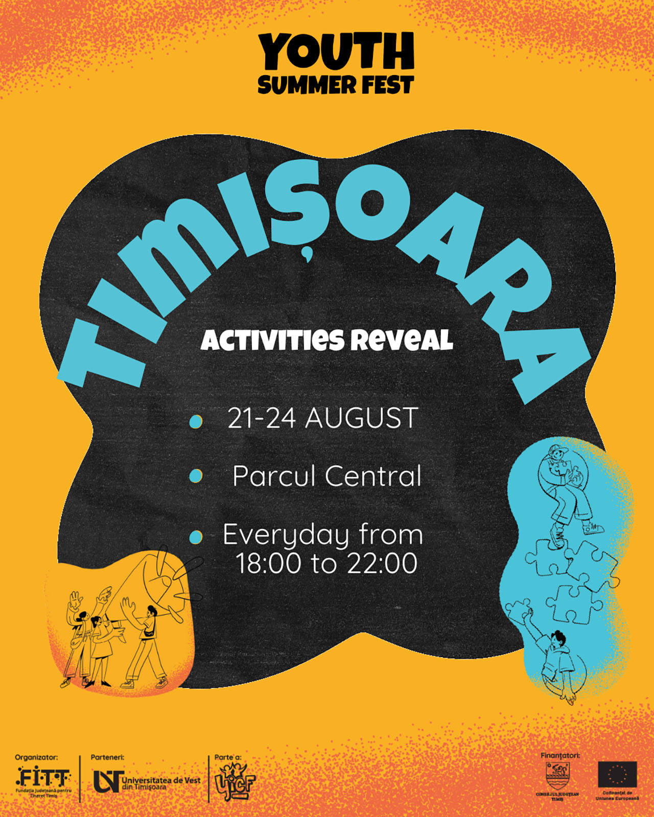 Youth Summer Fest 2025: 24 de ateliere gratuite pentru tineri&nbsp;la Lugoj și Timișoara