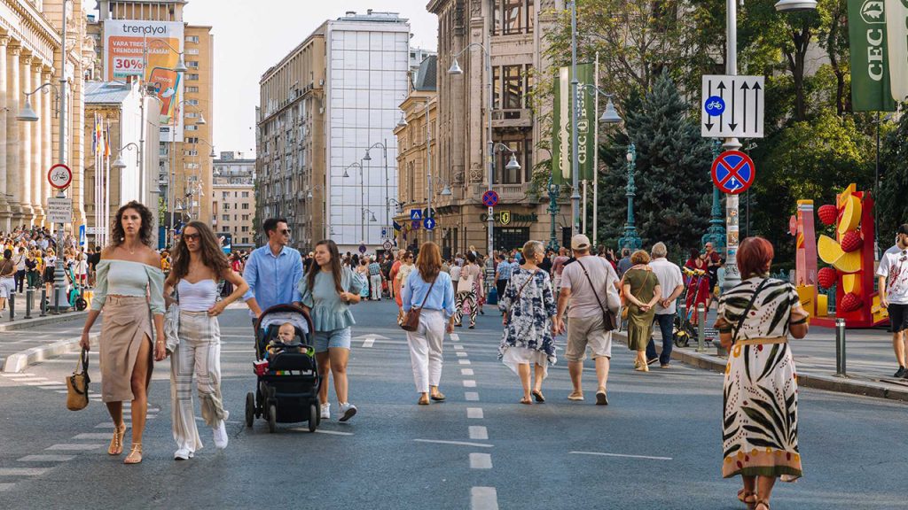 „Străzi Deschise – București, Promenadă urbană” pe 30 august