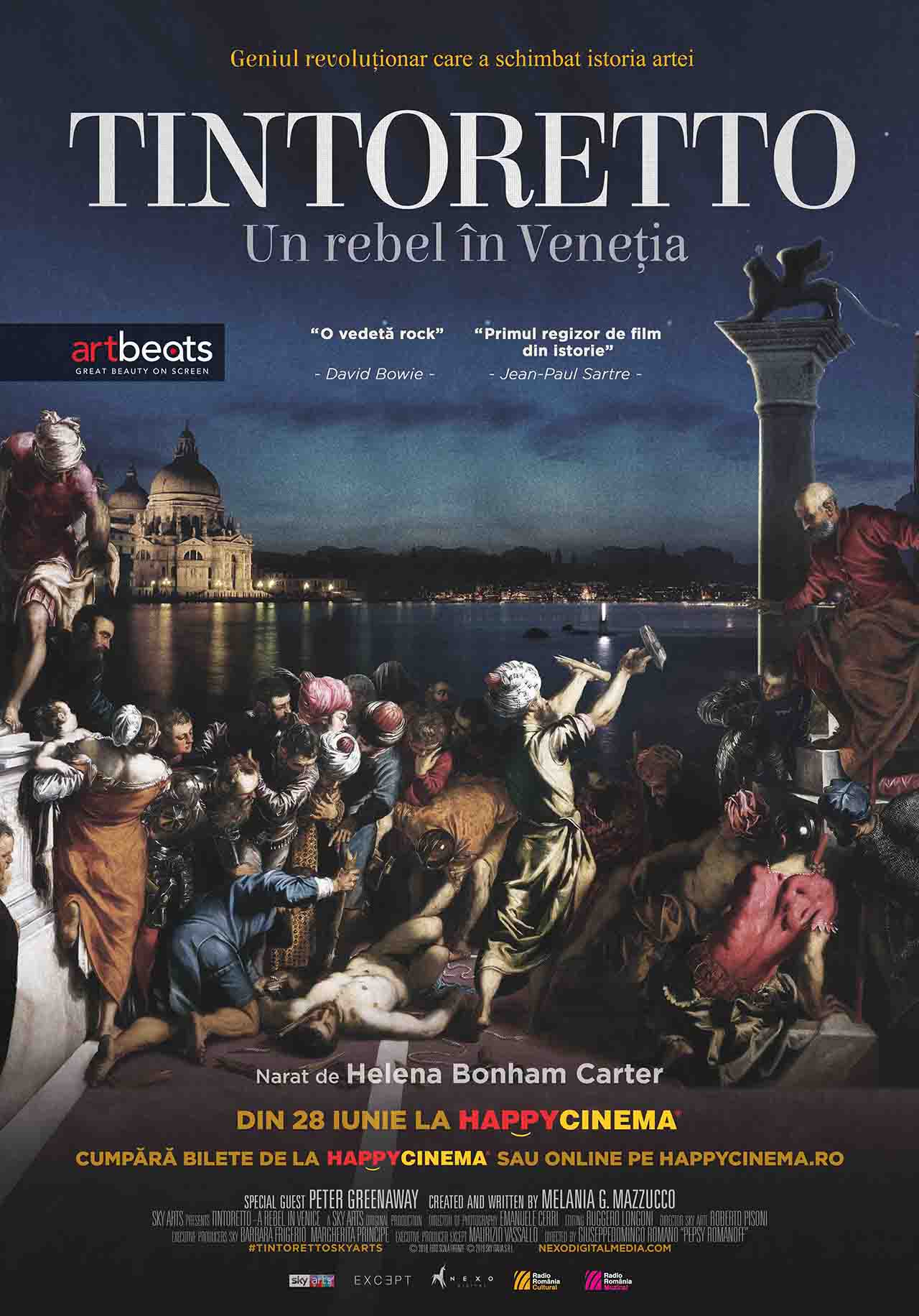 „Anul filmelor de artă” continuă la MNAR cu „Tintoretto. Un rebel în Veneția”