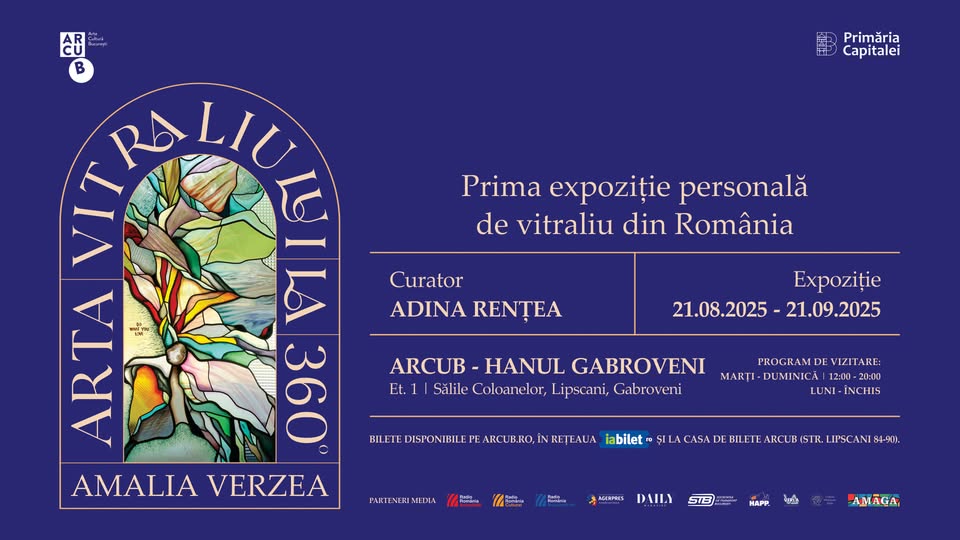 Arta vitraliului la 360° | Amalia Verzea