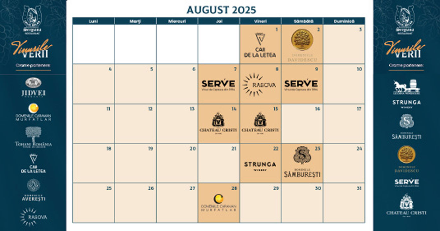 Cu Sergiana, August va fi o Sărbătoare!