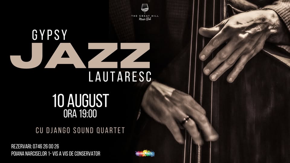 Gypsy Jazz Lăutăresc w/ Django Sound Quartet