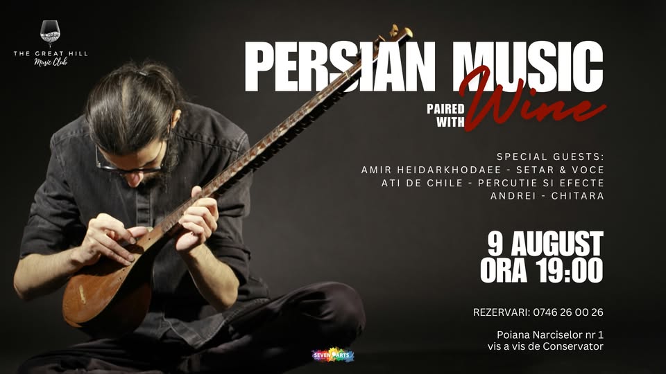 Persian Music Paired with Wine | Special Guest: Amir Heidarkhodaee