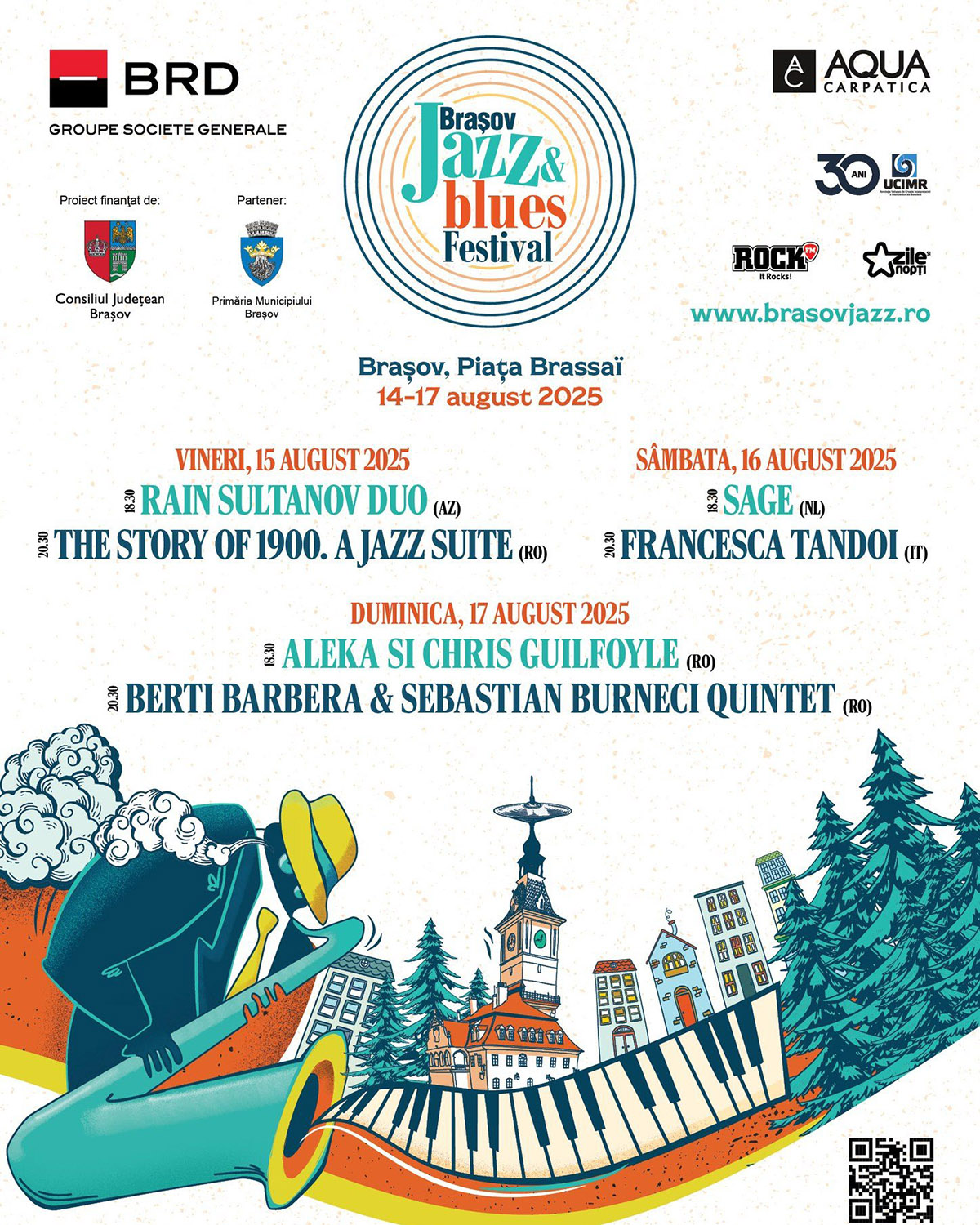 Brașov Jazz & Blues Festival revine cu o nouă ediție &bdquo;peste tot &icirc;n oraș&rdquo;