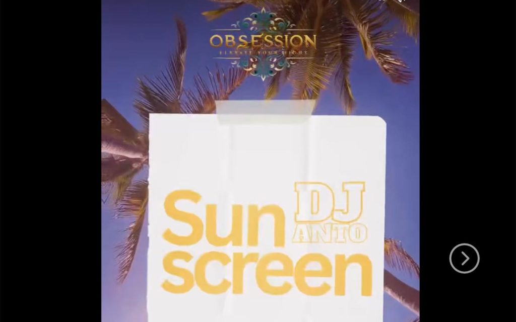 Sunscreen Party