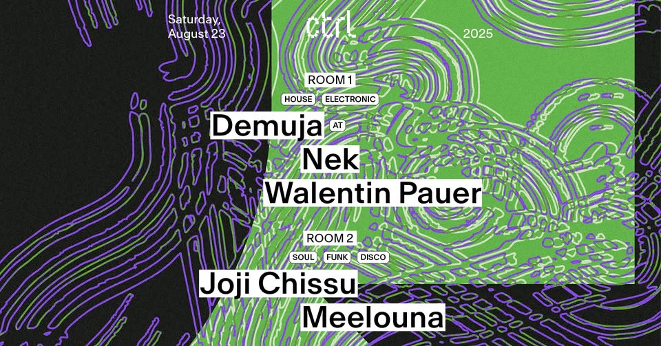 ctrl nights: Demuja [AT], Nek, Walentin Pauer, Joji Chissu, Meelouna @ Control Club