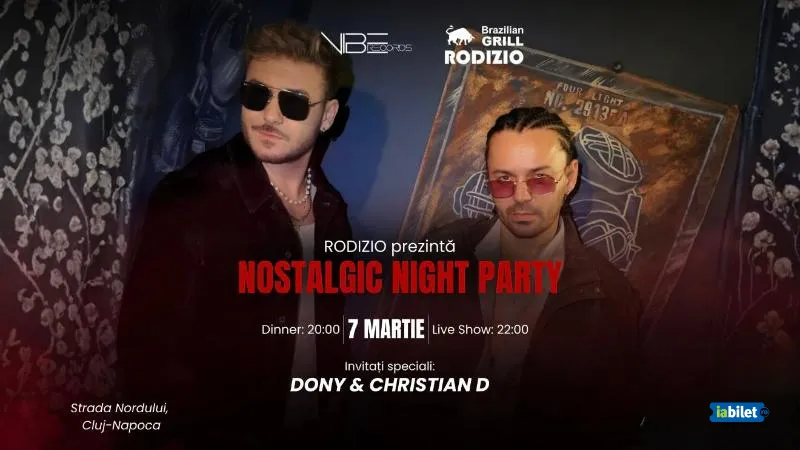 Nostalgic Night Party w/ Dony & Christian D