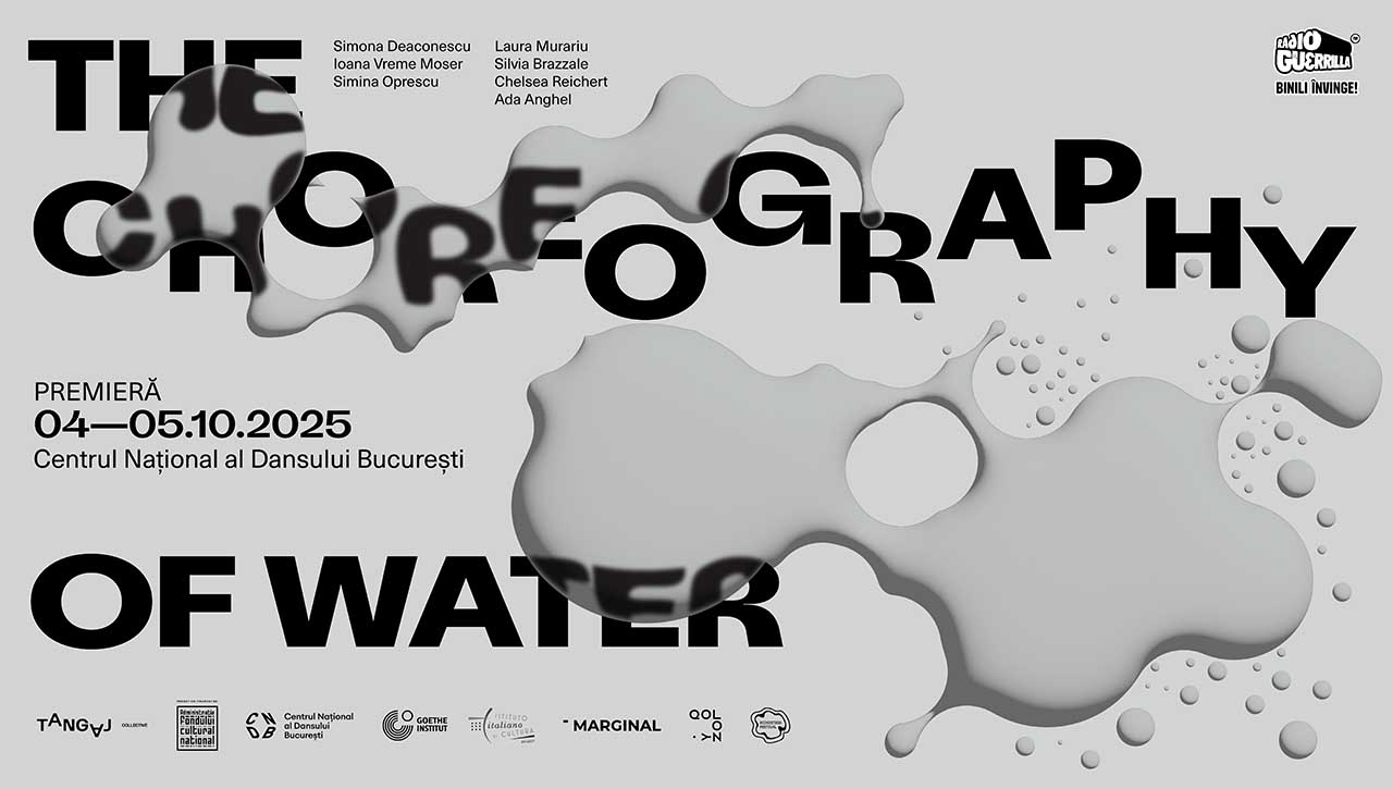 Coregrafia apei, într-un spectacol unic la București