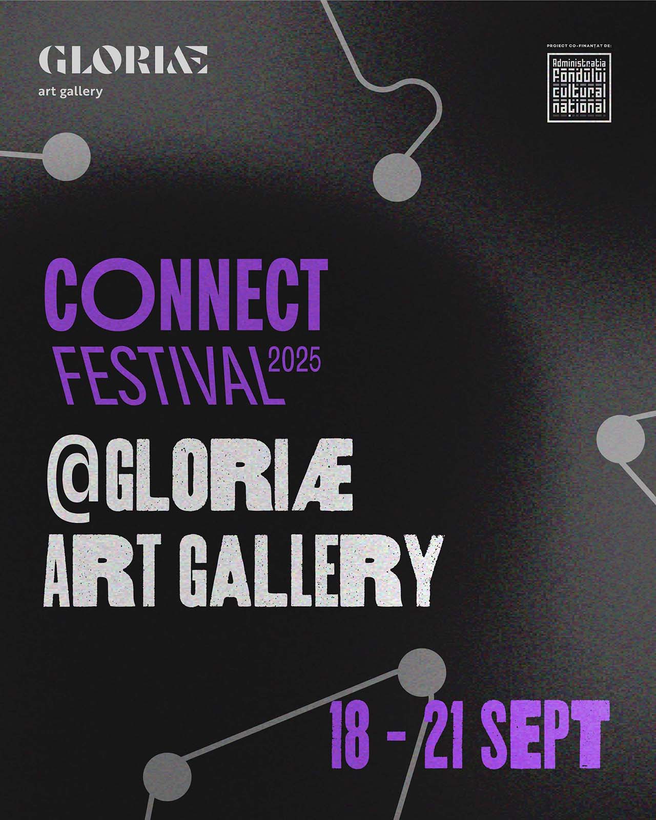 Expoziții, conferințe și performance-uri la Gloriæ Art Gallery, în cadrul Festivalului CONNECT #4