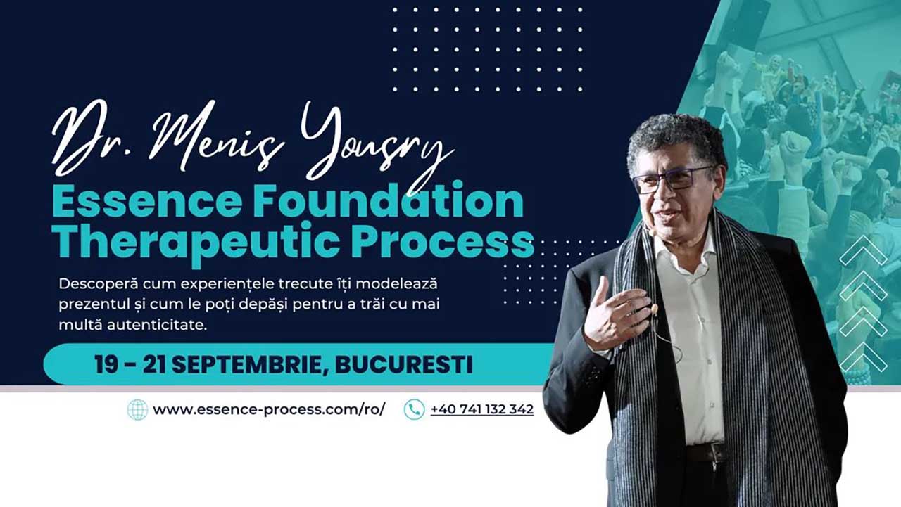 Dr. Menis Yousry revine la București cu o serie de evenimente dedicate identității și transformării personale