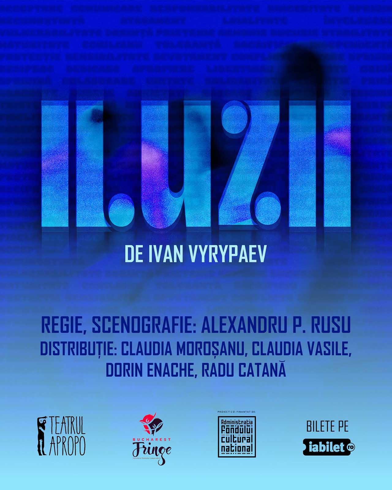 Premieră la Teatrul Apropo: ILUZII de Ivan Vîrîpaev