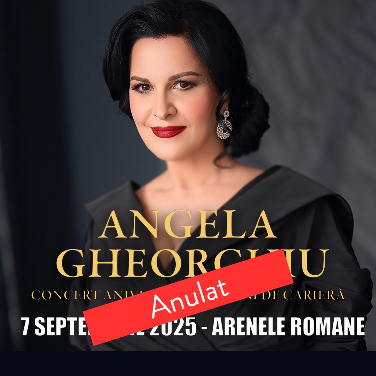 Concertul aniversar &bdquo;Angela Gheorghiu &ndash; 35 de ani de excelență&rdquo; nu va mai avea loc. Alternative pentru spectatorii cumpărători