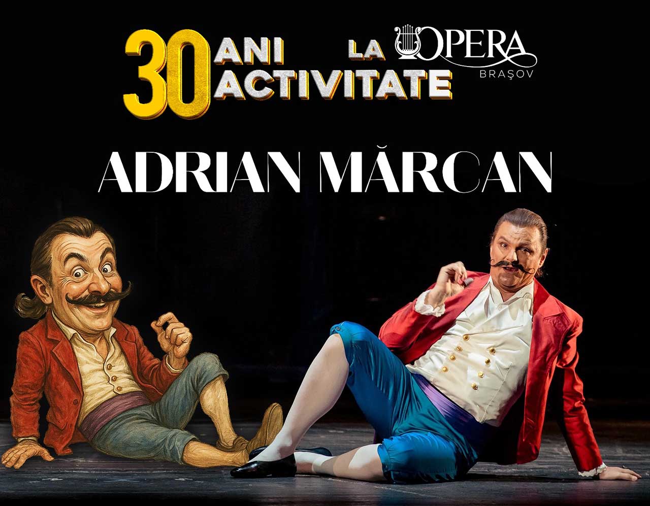 &bdquo;Bărbierul din Sevilla&rdquo;, aniversare Adrian Mărcan și &icirc;nceput de stagiune la Opera Brașov