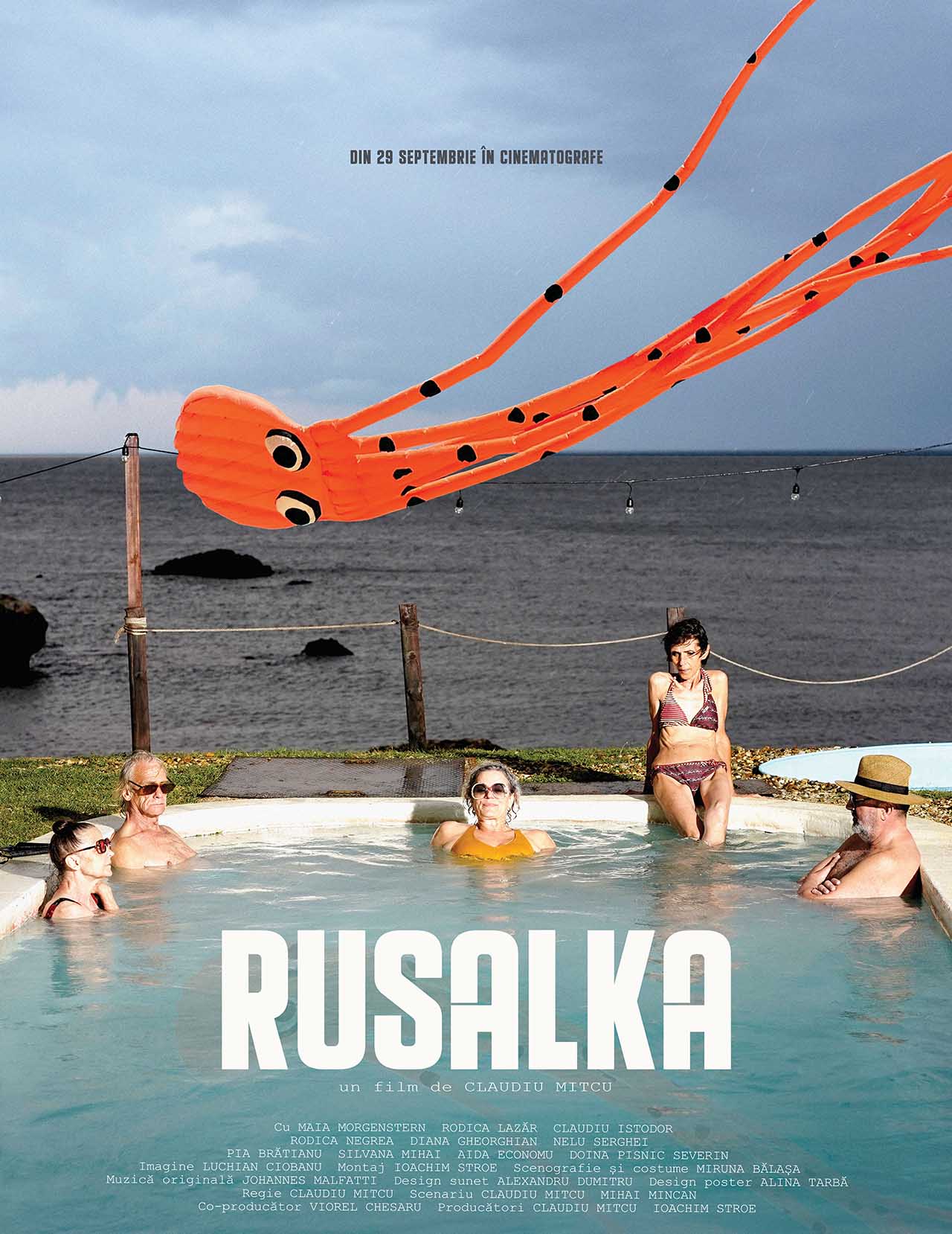 RUSALKA, filmul regizat de Claudiu Mitcu, cu Maia Morgenstern în rolul principal, va avea mai multe proiecții speciale în cinematografe, din 16 septembrie