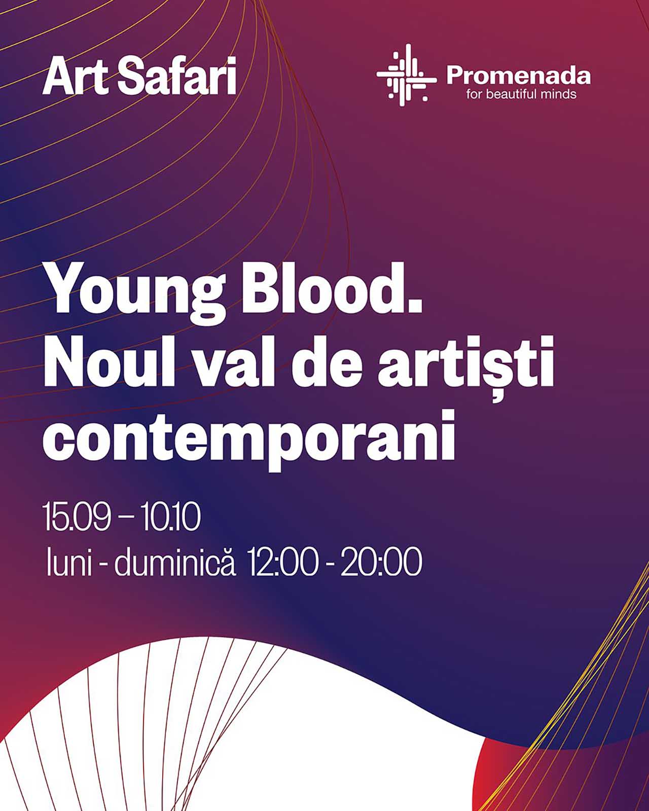 Art Safari deschide o expoziție-manifest de artă contemporană în Promenada Mall, din 15 septembrie: „Young Blood. Noul val de artiști contemporani”