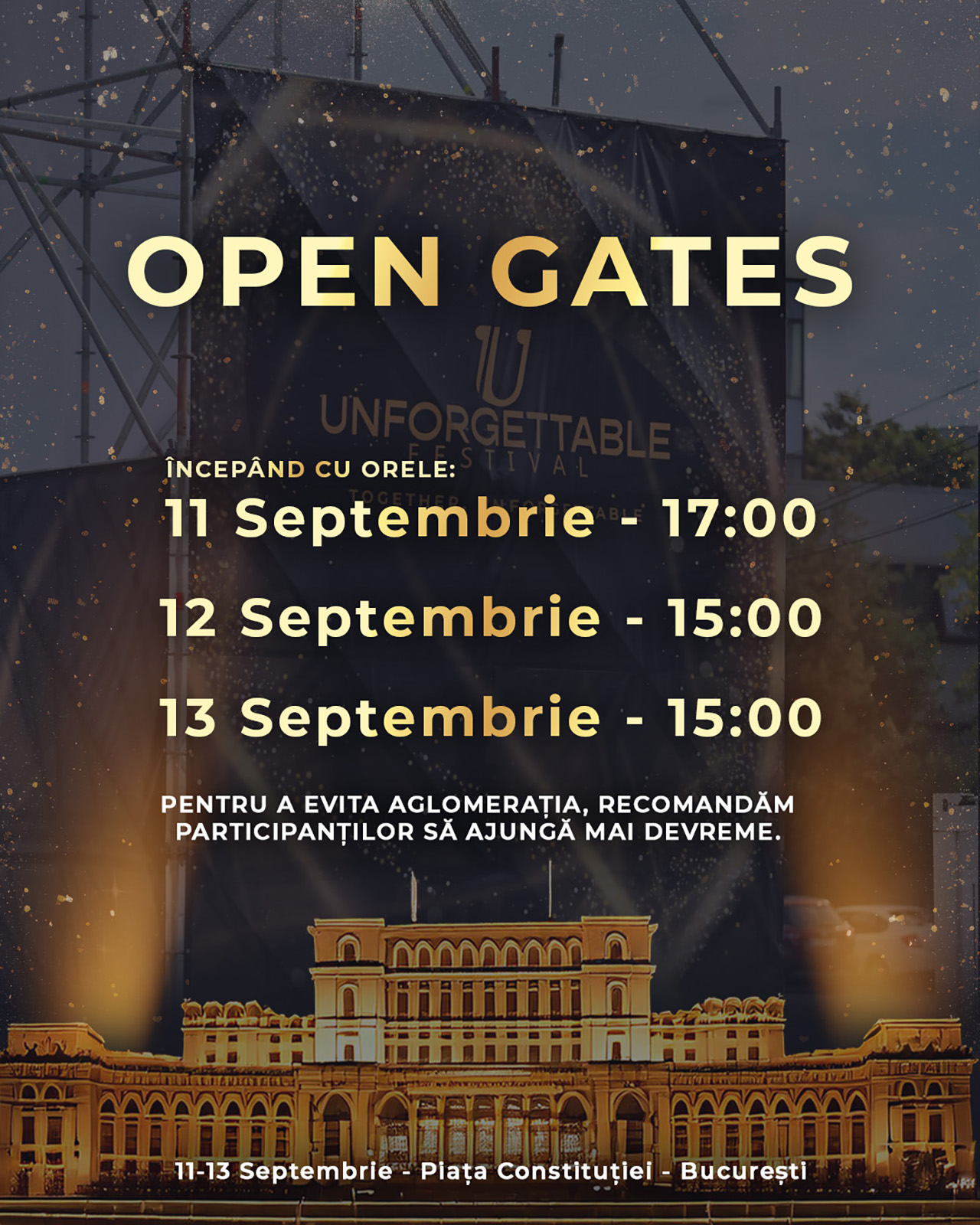 Tot ce trebuie să știi despre accesul la Unforgettable Festival