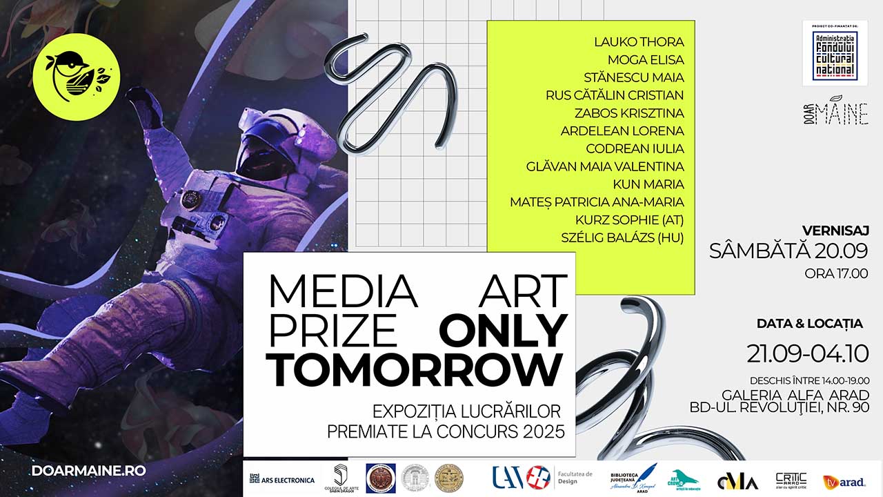 Deschiderea expoziției Media Art Prize &ndash; Only Tomorrow