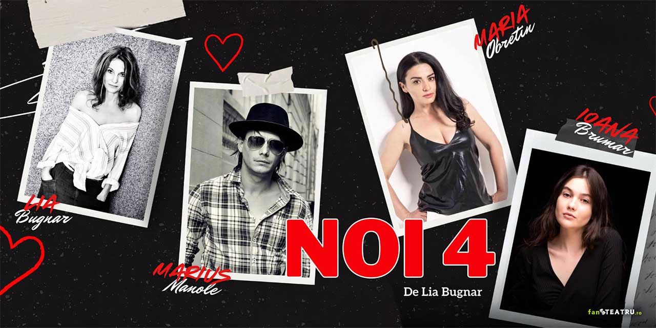 Fluturi, fluturi.. și Noi 4, două spectacole de teatru &icirc;n București la mijloc de septembrie