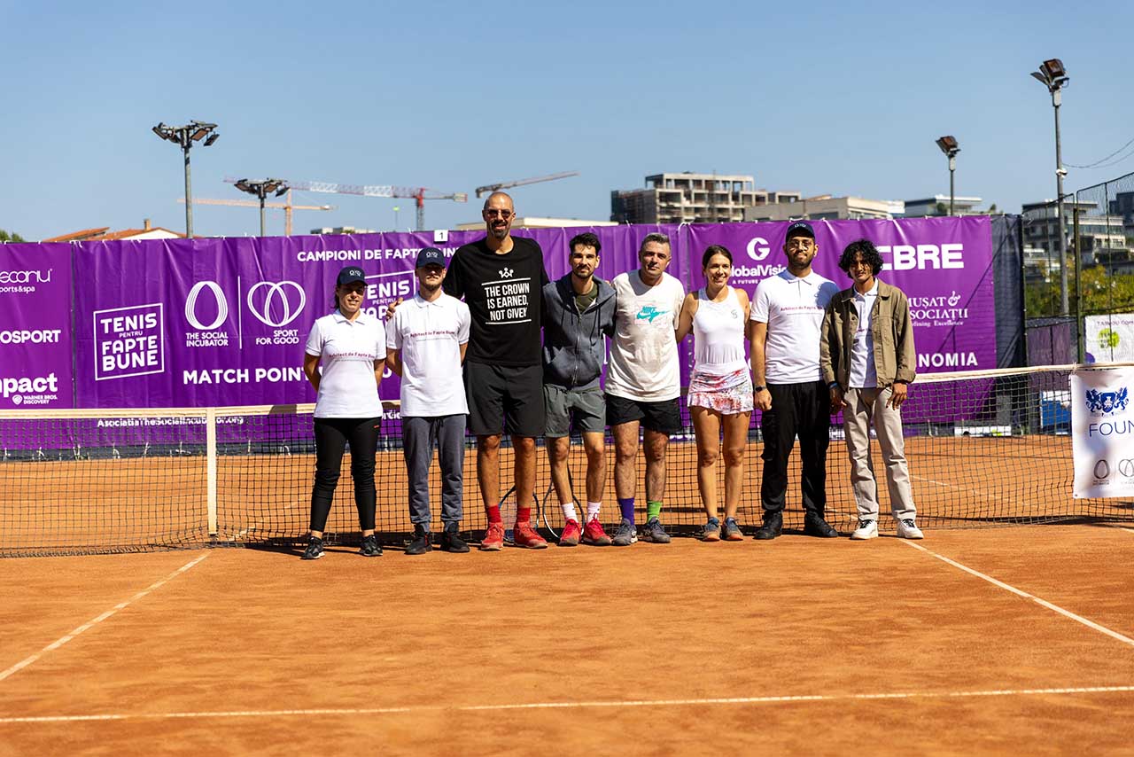 Sportivi și artiști de renume susțin turneul caritabil Tenis pentru Fapte Bune &ndash; Ediția a 6-a