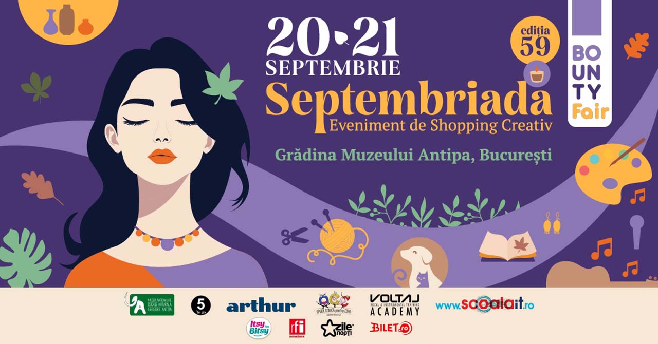 Bounty Fair &ndash; Septembriada: două zile de shopping creativ și experiențe autentice &icirc;n inima Bucureștiului