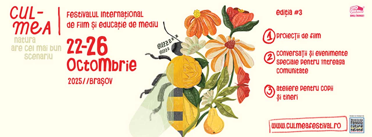Festivalul CULMEA: Film și Educație de Mediu revine la Brașov