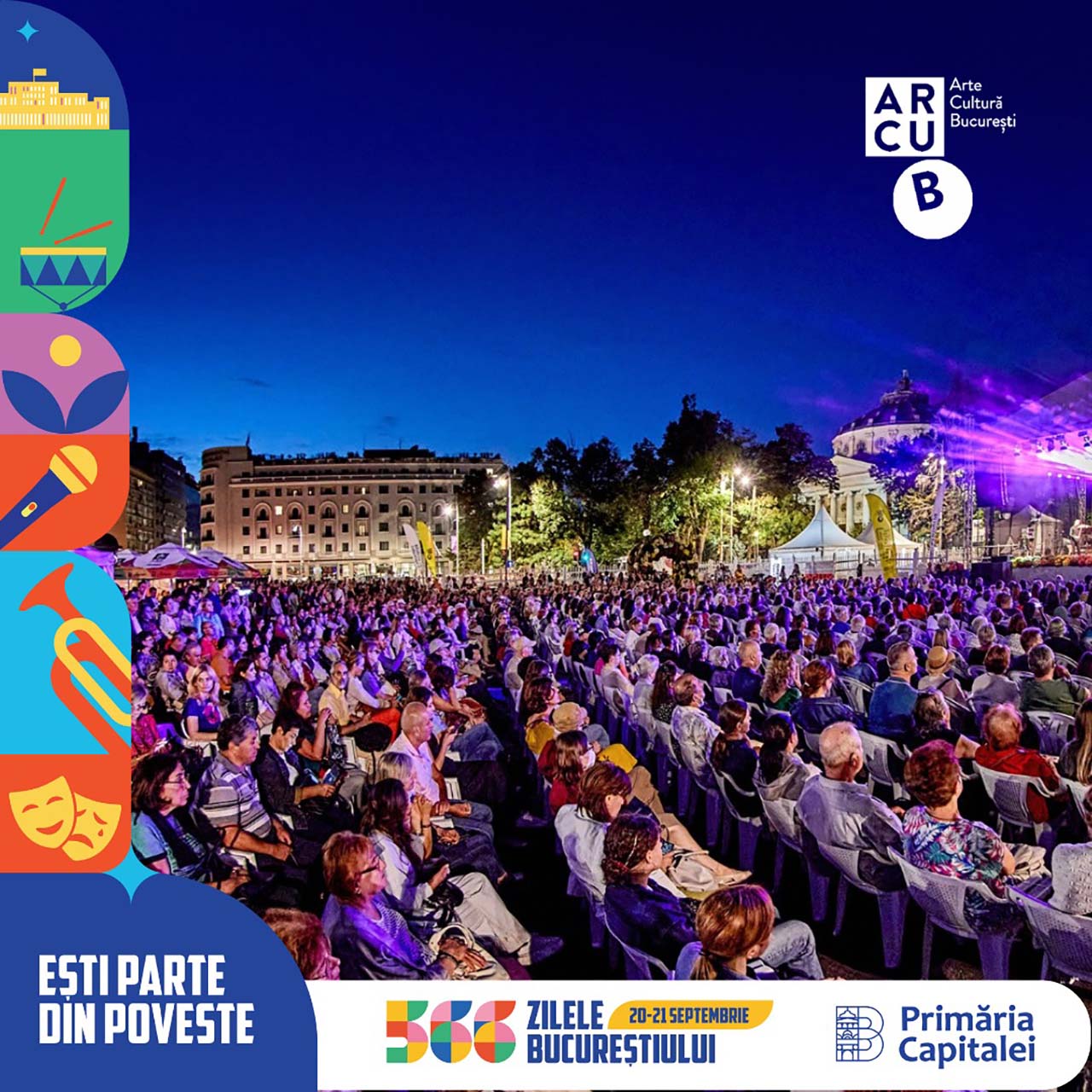 ARCUB sărbătorește Zilele Bucureștiului cu&nbsp;un program spectaculos pentru &icirc;ntreaga comunitate
