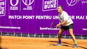 Sportivi și artiști de renume susțin turneul caritabil Tenis pentru Fapte Bune – Ediția a 6-a