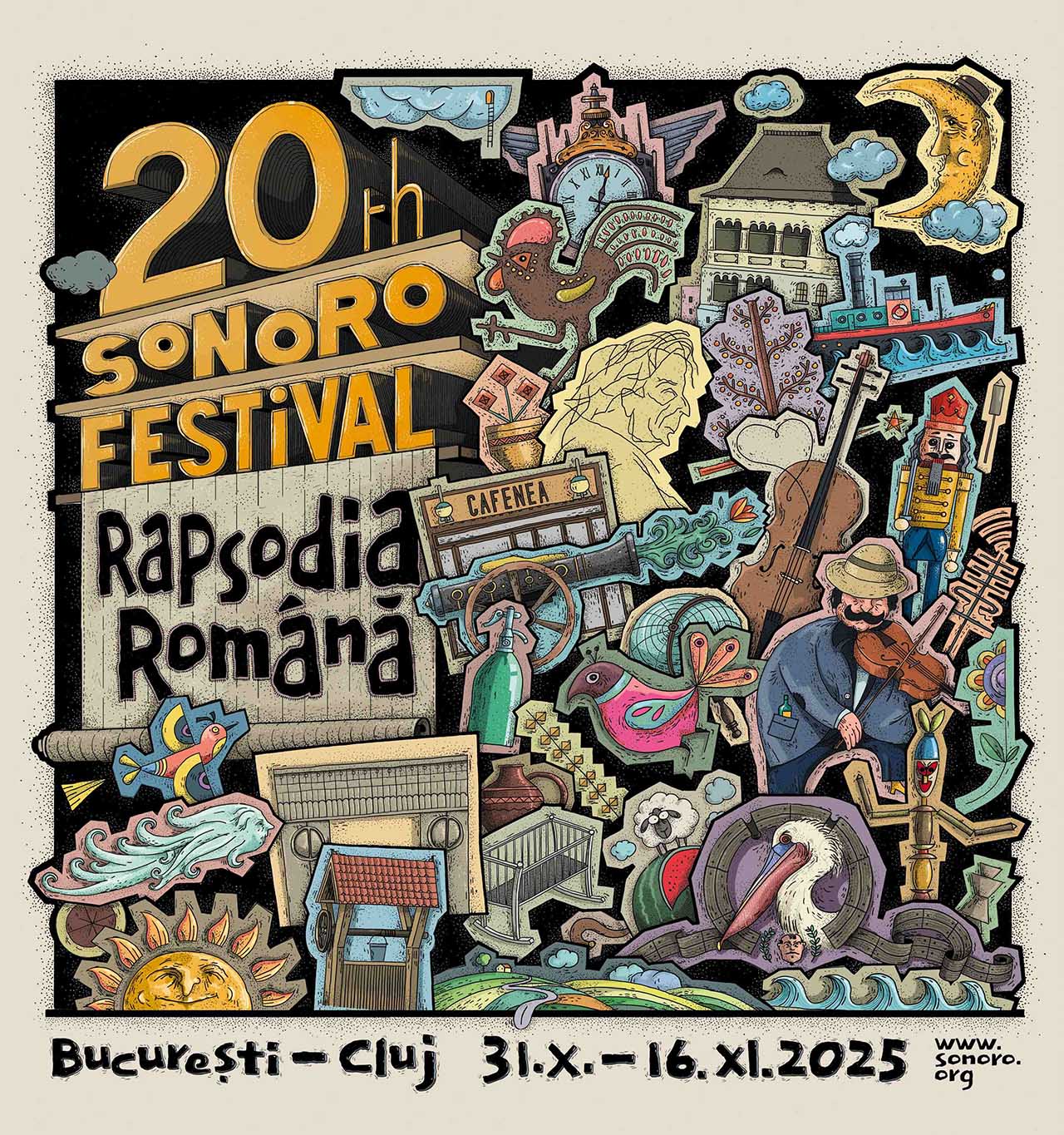 Festivalul Internațional de Muzică de Cameră SoNoRo, la ceas aniversar: ediția nr. 20, „Rapsodia Română”