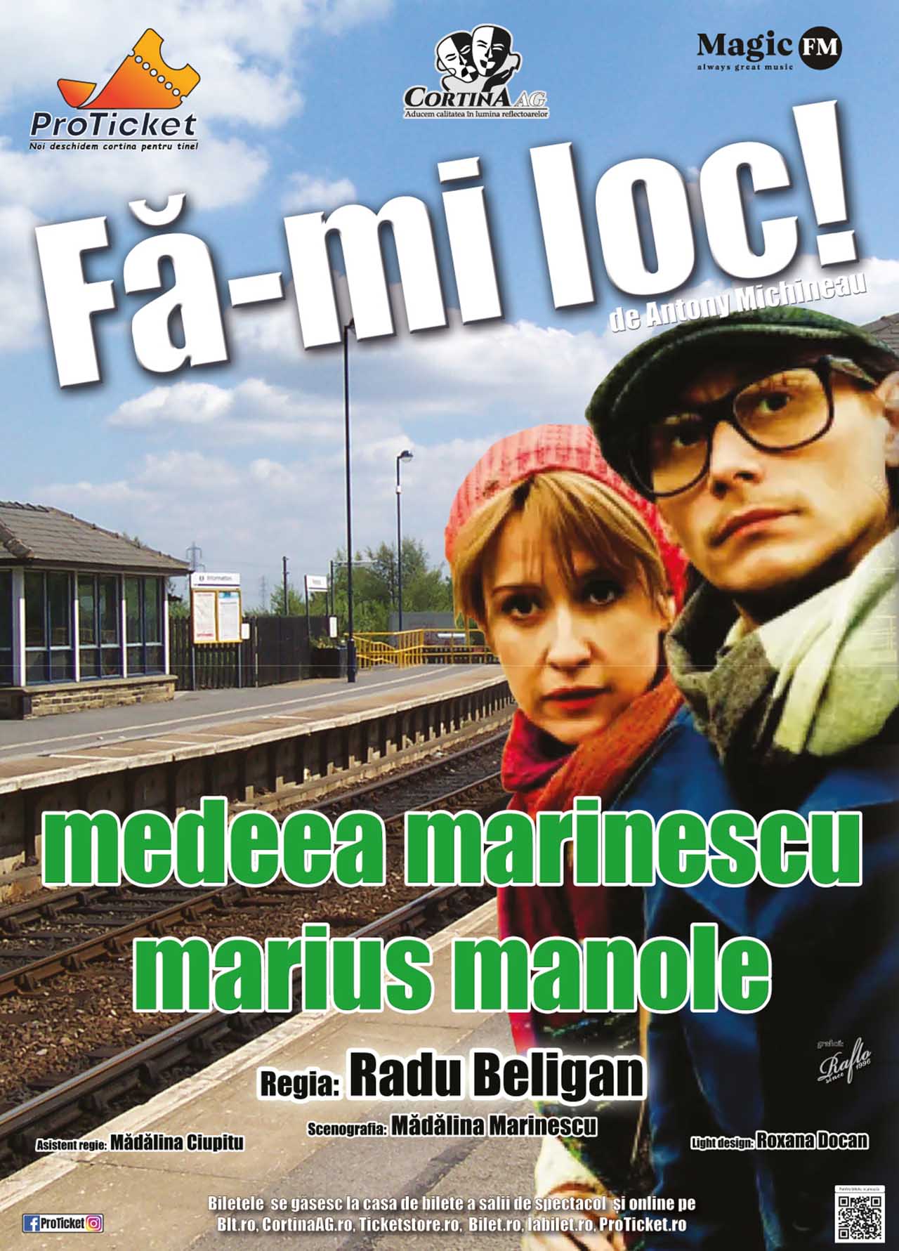 Comedie din greșeală, O noapte furtunoasă și Fă-mi loc! &ndash; pe scenele din București și Iași &icirc;n septembrie