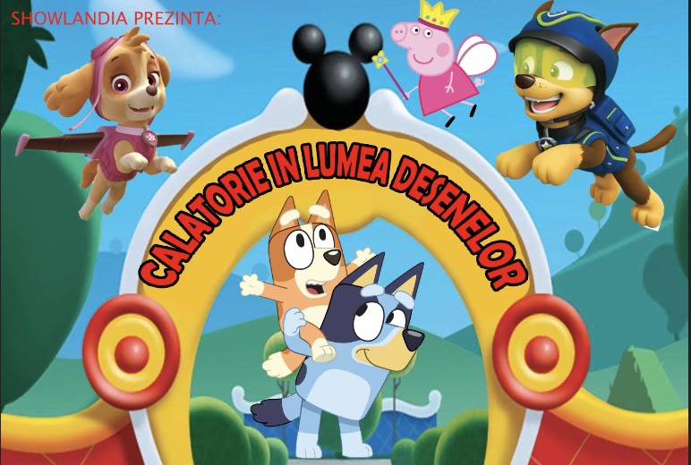 Călătorie în lumea desenelor