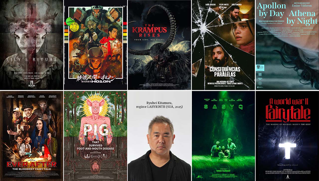 Filme în premieră absolută în România, în competițiile Dracula Film Festival 2025