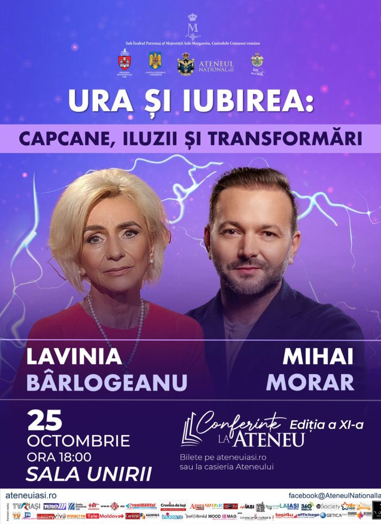 Conferințe la Ateneu | Mihai Morar și Lavinia Bârlogeanu
