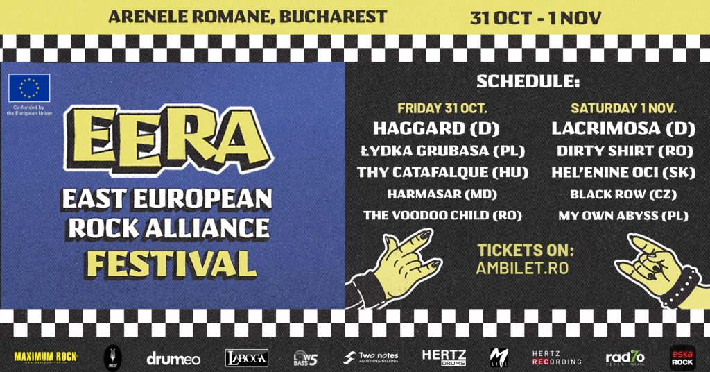 EERA Festival: Lacrimosa, Haggard, Dirty Shirt, Lydka Grubasa, Hel'enine Oçi, Thy Catafalque & more