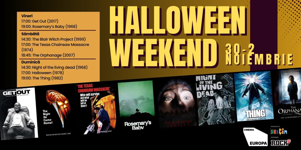 Halloween weekend - Vrăji, teroare și groază în stare pură