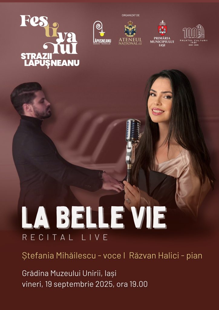 La Belle Vie | Recital live | Ștefania Mihăilescu și Răzvan Halici | Festivalul Străzii Lăpușneanu