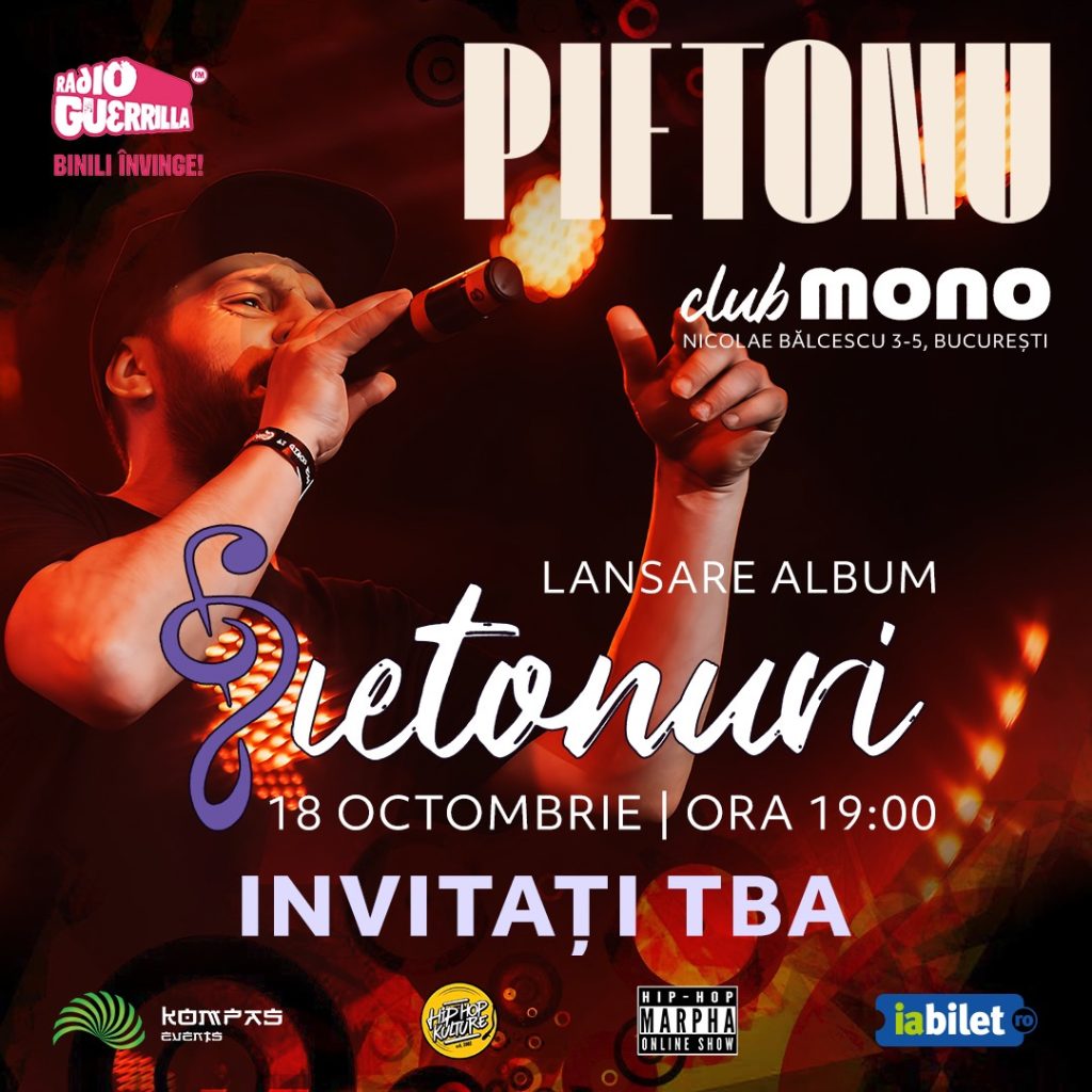 Lansare album Pietonu - PieTonuri @ Club Mono