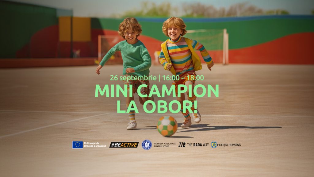 Mini-Fotbal & Atelier de Parenting - Săptămâna Europeană a Sportului
