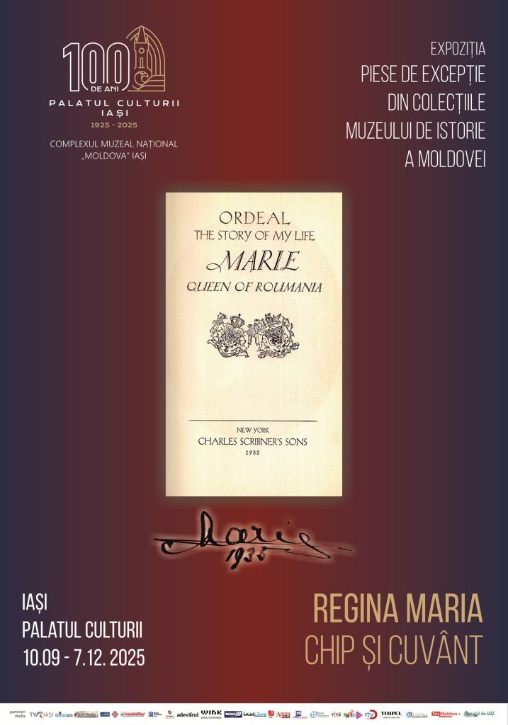 Piese de excepție din colecția Muzeului de Istorie a Moldovei: micro-expoziția „Regina Maria – Chip și Cuvânt”
