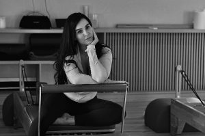 REBECA VĂLIMĂREANU, pilates instructor reformer cover