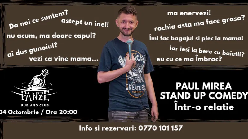 Stand-up Comedy cu Paul Mirea