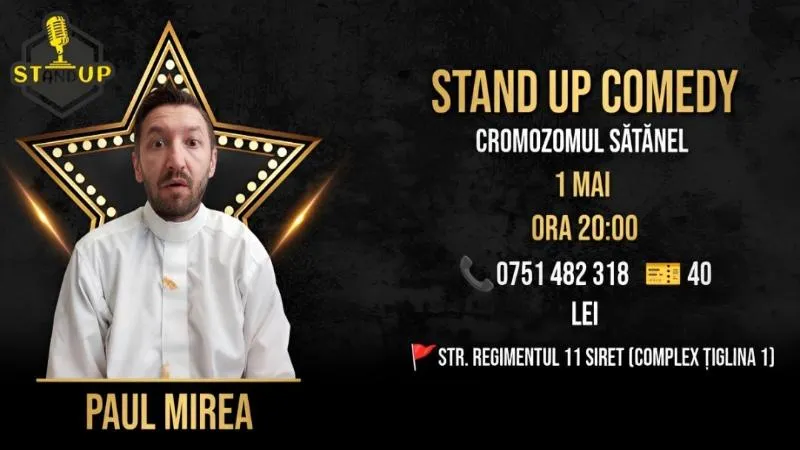 Stand-up Comedy cu Paul Mirea