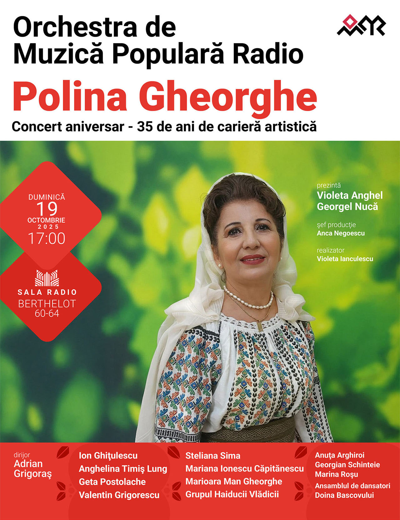 Concert Folcloric Aniversar Polina Gheorghe