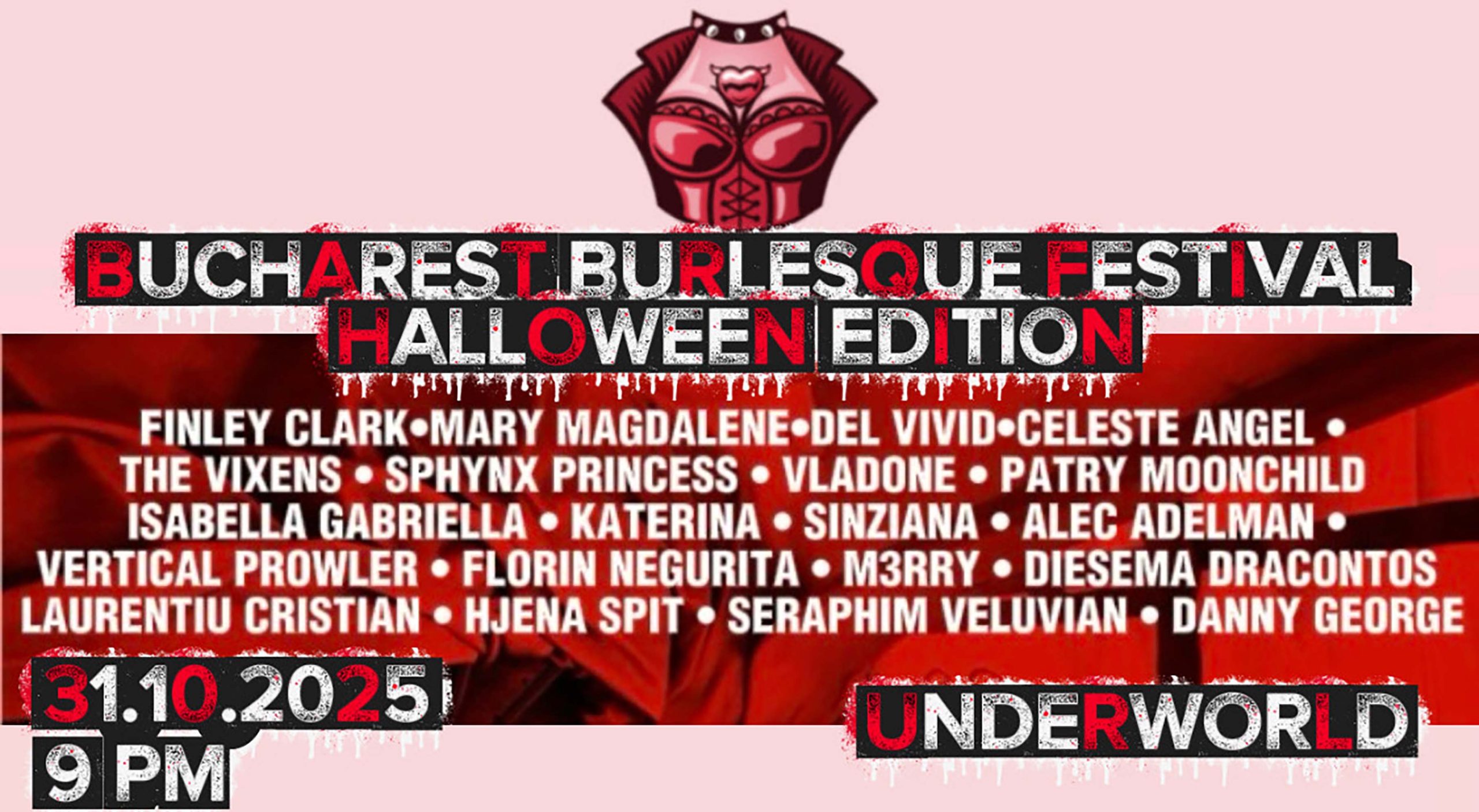 Bucharest Burlesque Festival 2 @ Underworld de Halloween