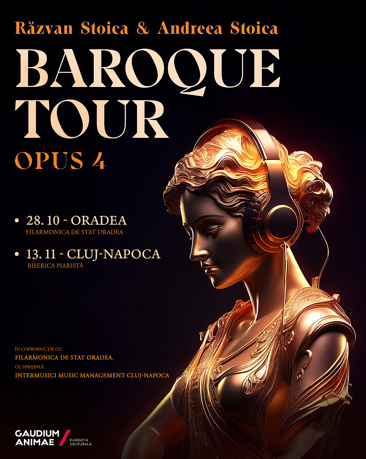 Turneul Național Baroque Tour Opus 4 &icirc;și continuă seria de concerte